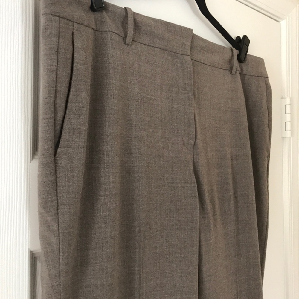Tan Ann Taylor Signature Fit Trousers